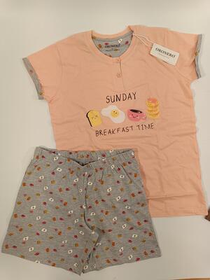 PIGIAMA DONNA M/M OD585 Tellini S.r.l. Ingrosso Abbigliamento